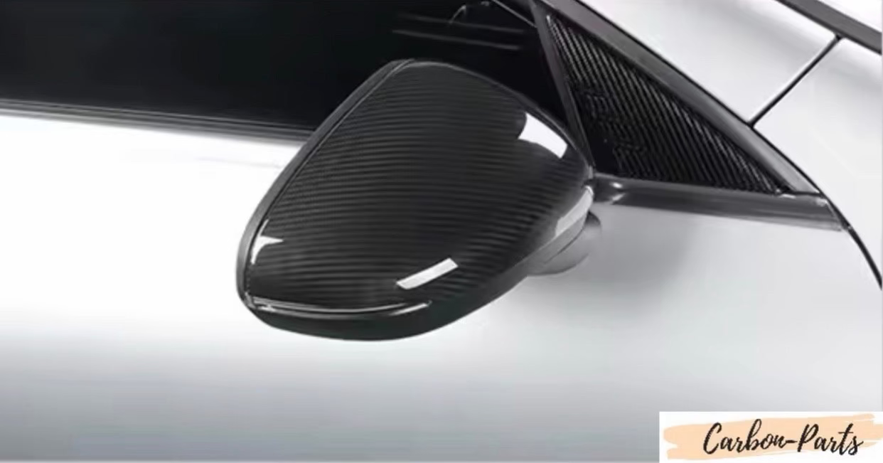 Echt-Carbon Spiegelkappen als stilvolles Exterieur-Upgrade für Mercedes-Benz A-Klasse und CLA