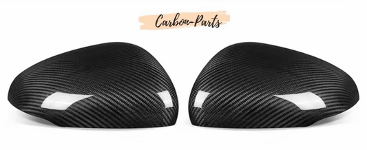Paar Echt-Carbon Spiegelkappen passend für Mercedes-Benz A-Klasse W177 und CLA C118 inklusive AMG-Modelle