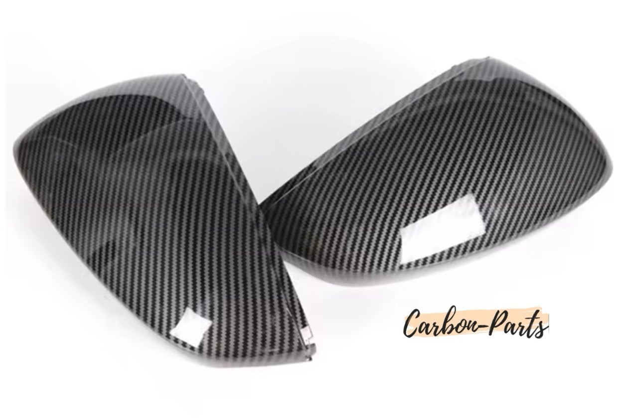 Hochwertige Spiegelgehäuse im Carbon-Look für Audi 8Y Sportback und Limousine.