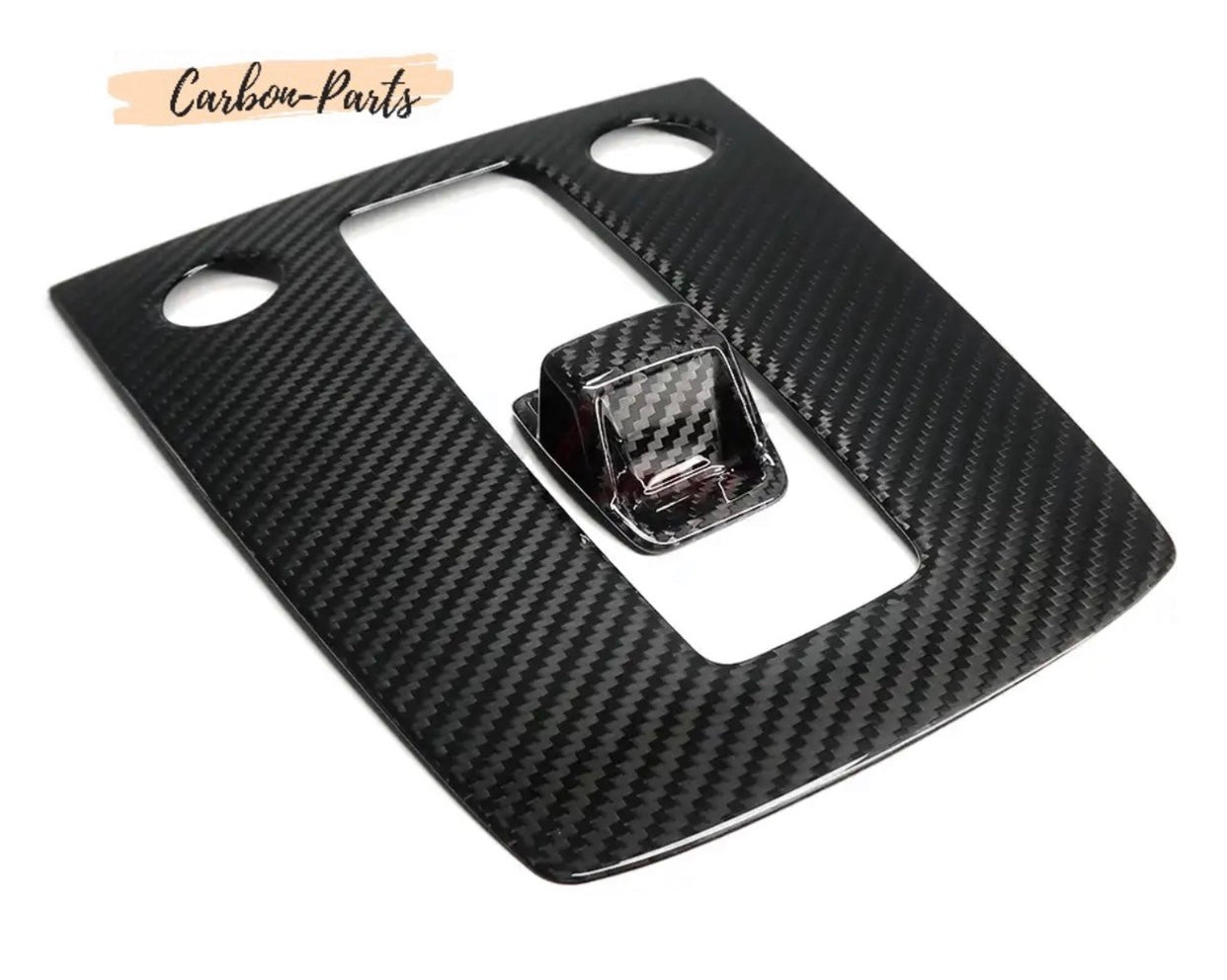 Echt-Carbon Mittelkonsole und Schaltknauf Set für Audi A3, S3 und RS3 8Y.