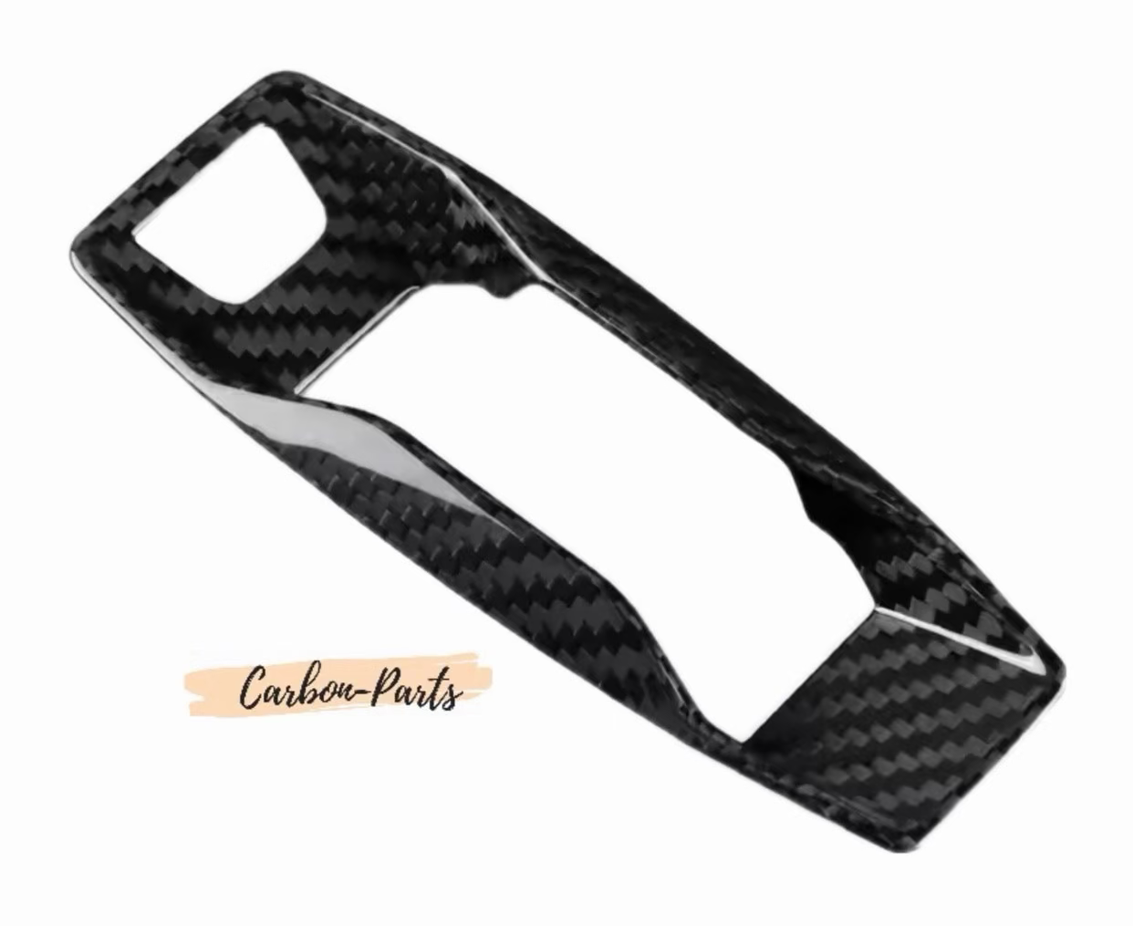 Echt-Carbon Cover für Mittelkonsole und Schaltrahmen passend für Audi A3, S3 und RS3 8Y.