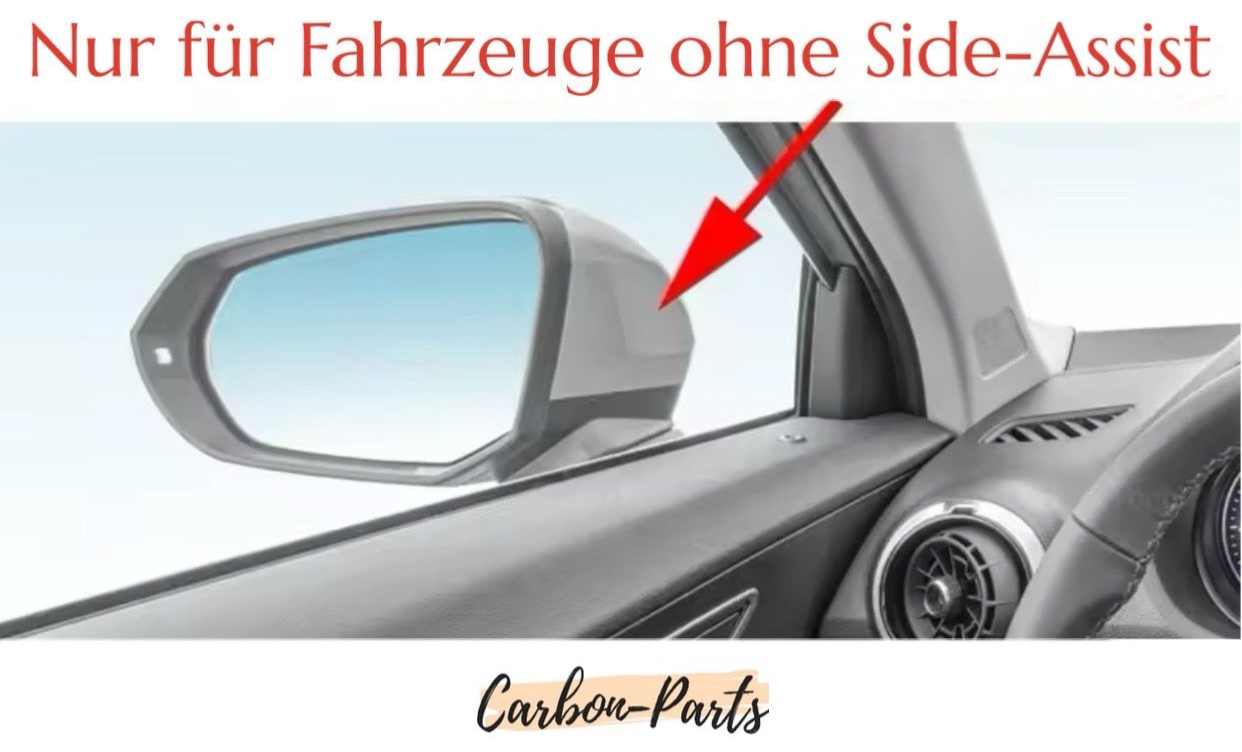 Spiegelkappen Carbon-Optik passend für Audi Q2, SQ2 GA & Q3, RSQ3 F3 Carbon-Parts