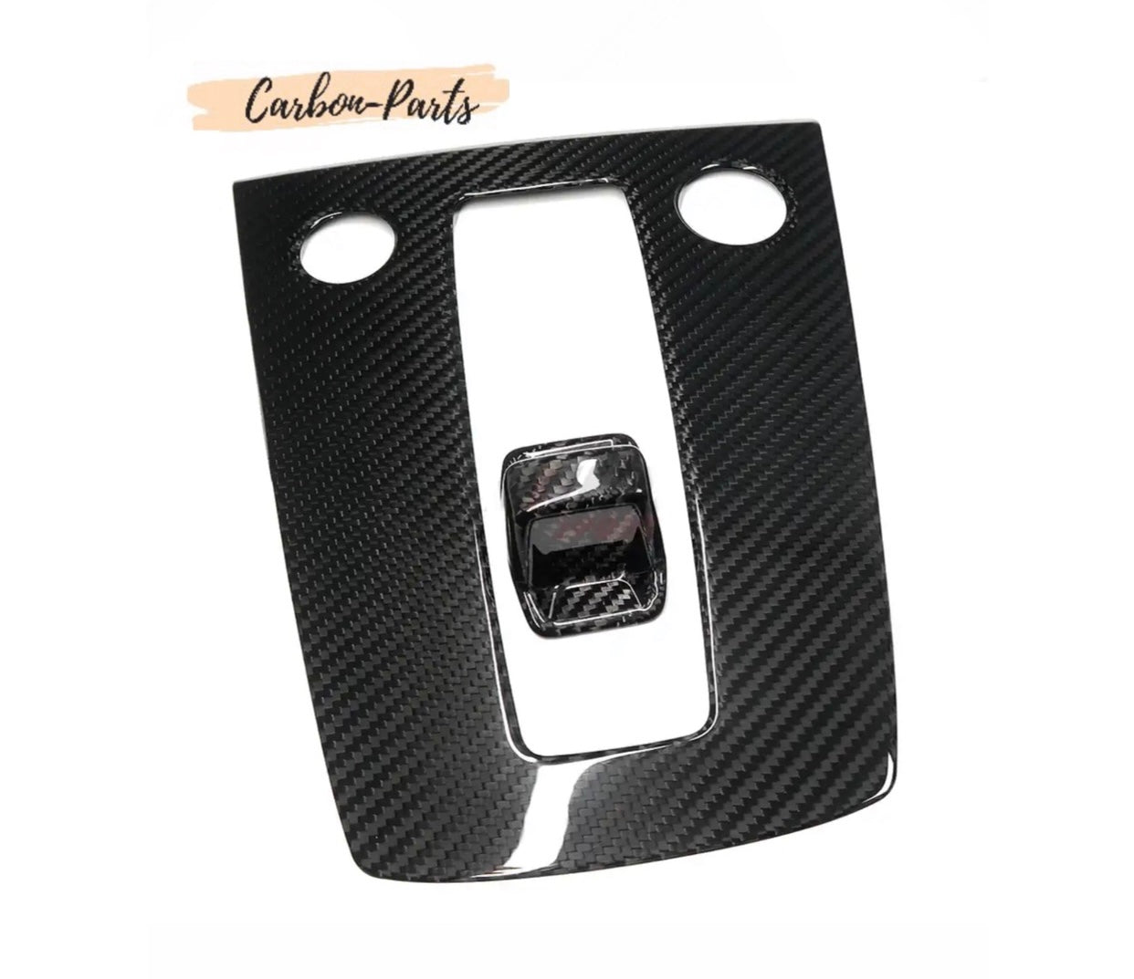 Echt-Carbon Cover für die Mittelkonsole & Schaltknauf passend für Audi A3, S3, RS3 8Y Carbon-Parts