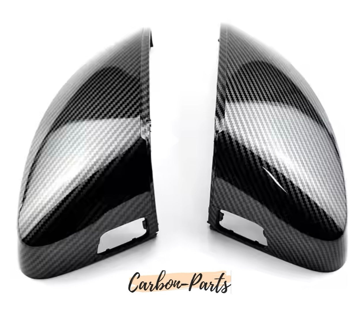 2-teiliges Set Spiegelkappen im Carbon-Design für Audi S3 8V Sportback und Limousine.