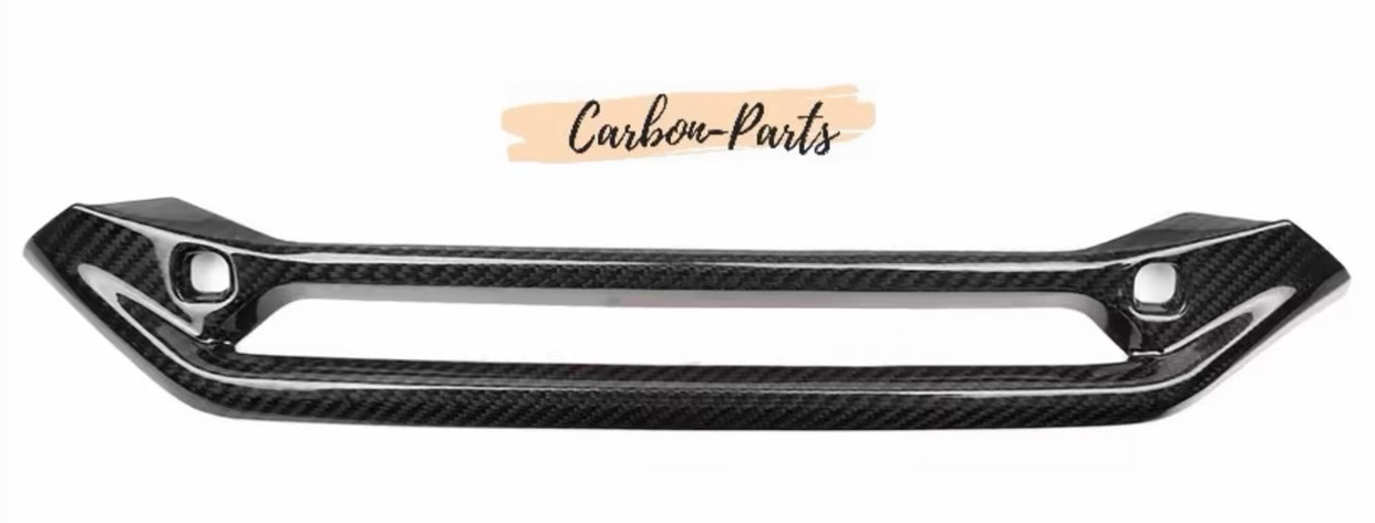Echt-Carbon Dekor-Abdeckung für die zentralen Lüftungsdüsen des BMW 3er und 4er ab Bj. 2025.