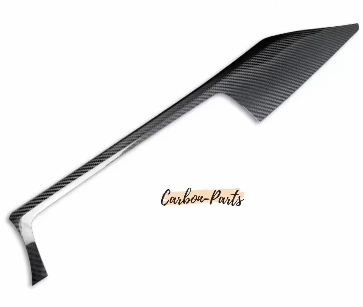 Echt-Carbon Dekorleiste für das Armaturenbrett passend für BMW F-Serie und M-Modelle.