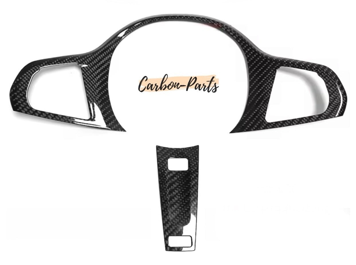 Echt-Carbon Lenkrad Cover passend für BMW G-Serie M-Sportlenkrad.