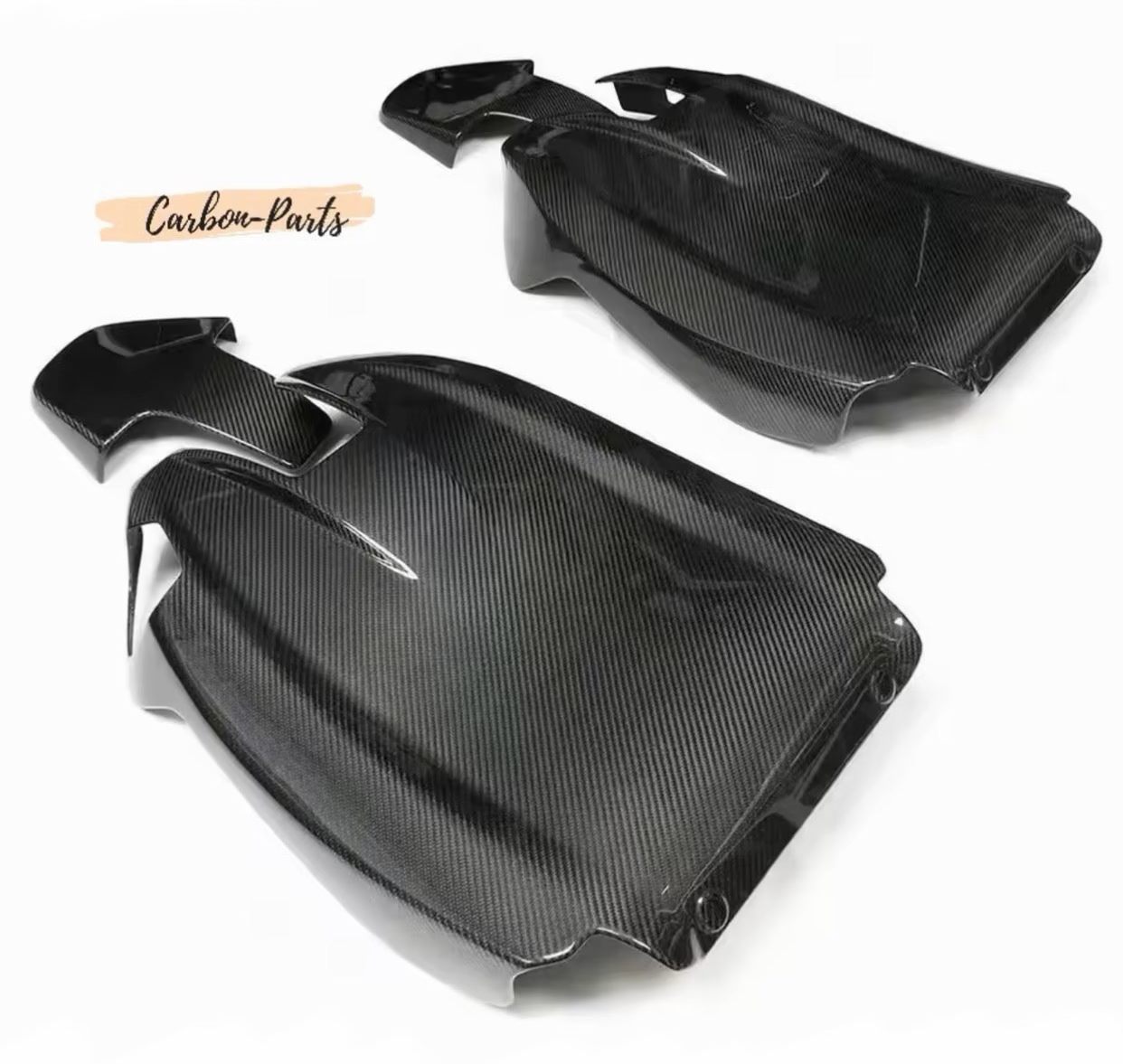 Echt-Carbon Sitz-Rückenschalen Set für BMW G-Serie (M2, M4, M8, 2er, 4er).