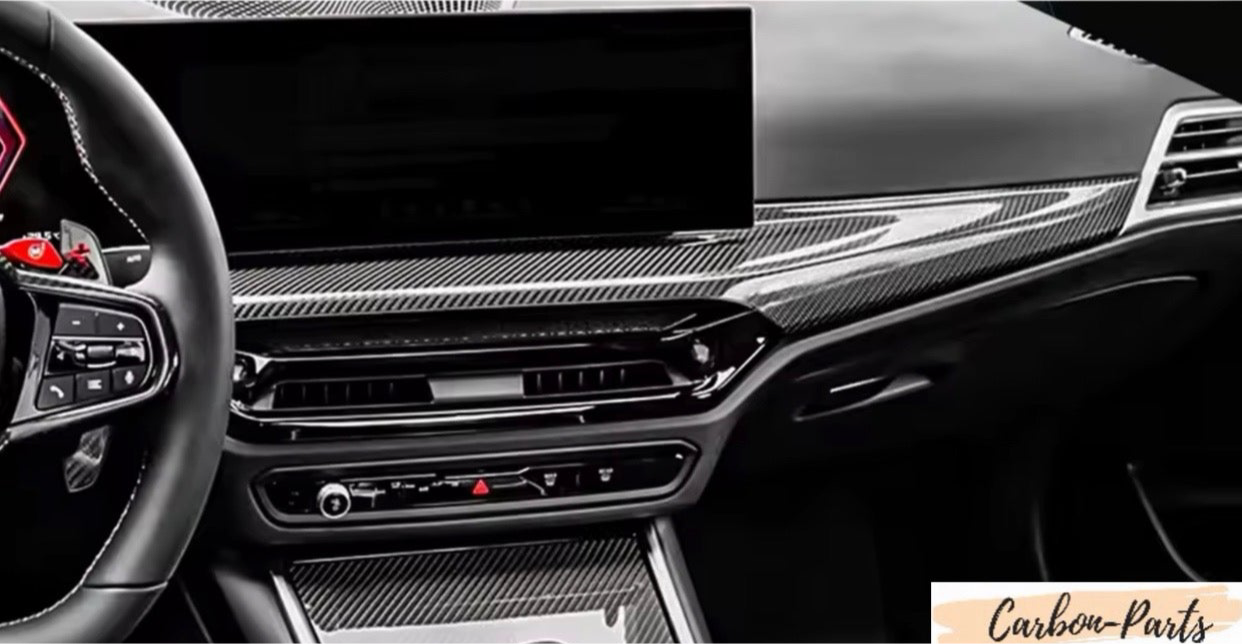 Exklusives Carbon-Finish für das Cockpit des BMW M4 G82 Facelift ab 2025.