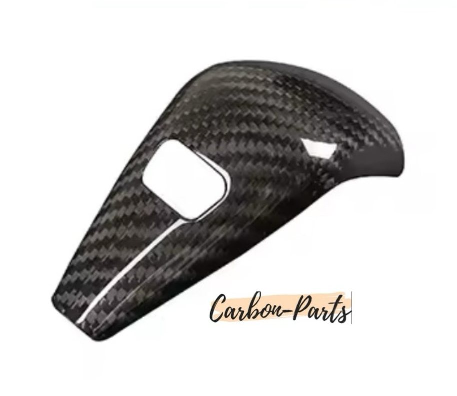 Echt-Carbon Schalthebel-Veredelung passend für BMW X1 F48 und X2 F39.