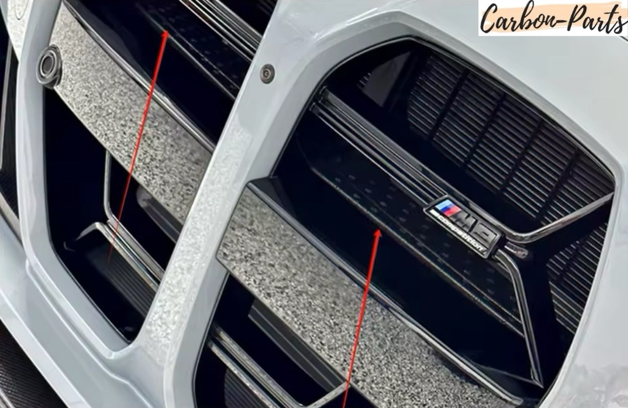 Exklusives Front-Tuning für BMW M3/M4 G-Serie von Carbon-Parts-RLP im Carbon-Stil.