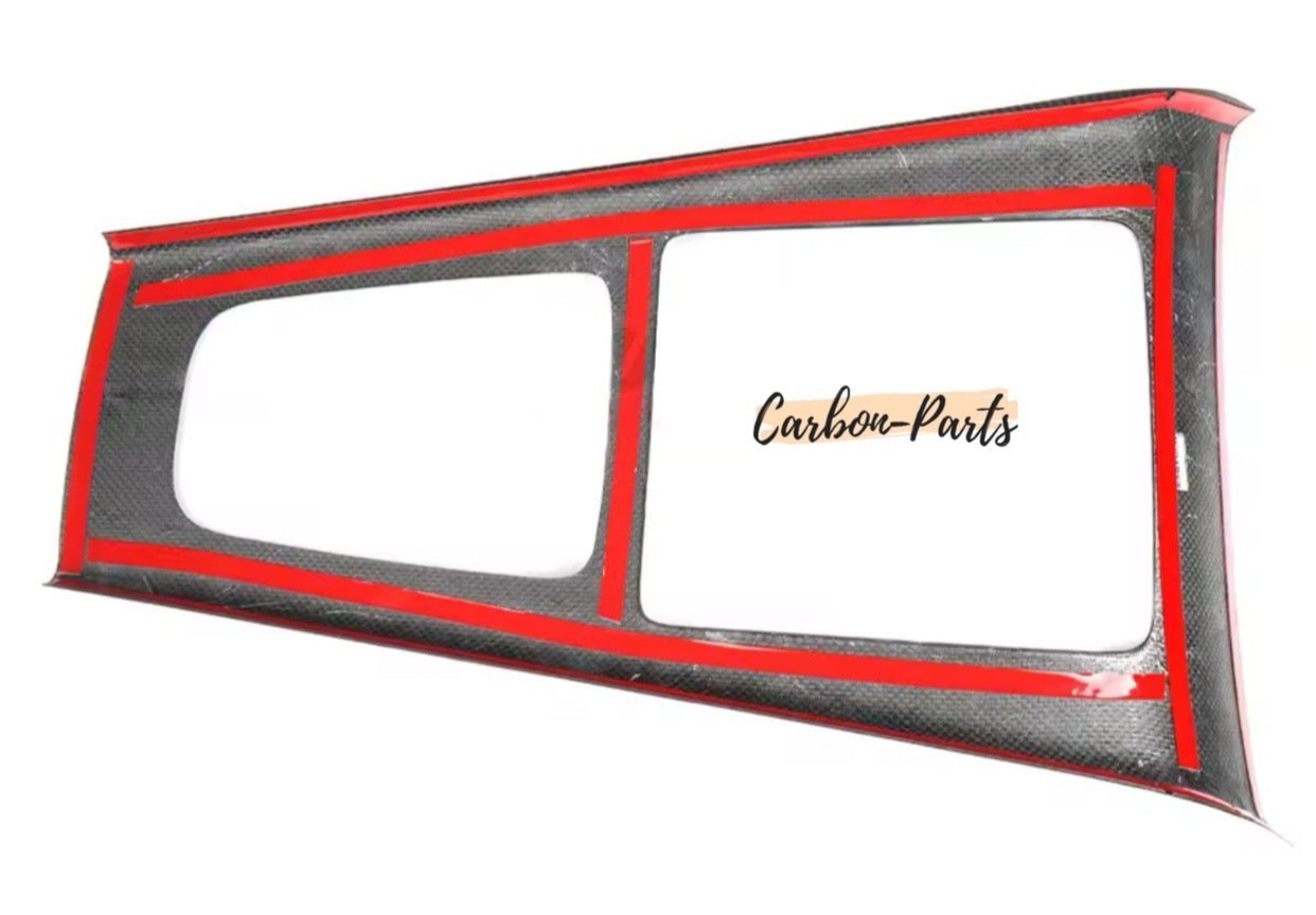 Premium Echt-Carbon Mittelkonsolen-Veredelung von Carbon-Parts-RLP.