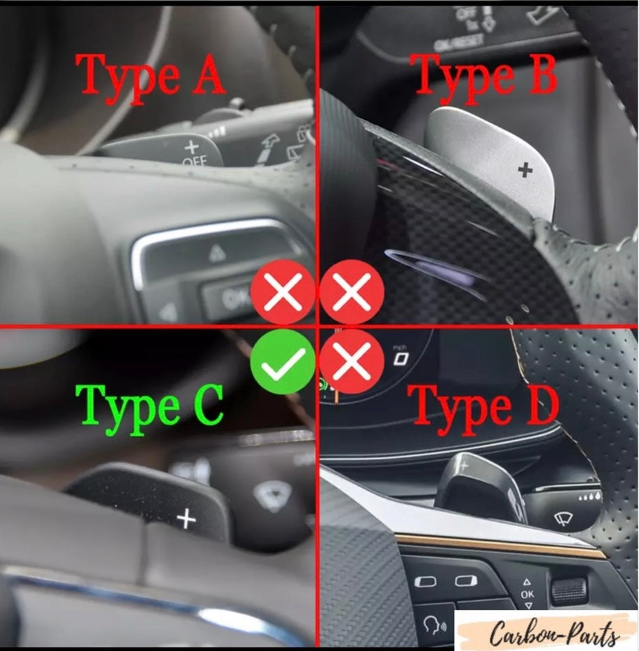 Hochwertiges Lenkrad-Zubehör in Kupfer-Optik von Carbon-Parts-RLP für Seat Modelle.