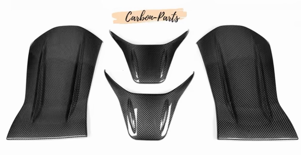 Hochwertiges Echt-Carbon Sitz-Cover passend für Mercedes-Benz A45 AMG (W176).