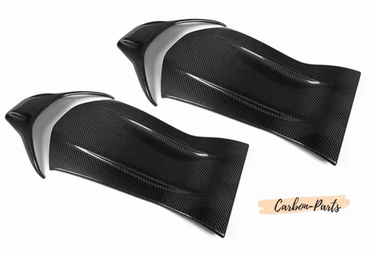 Echt-Carbon Sitz-Rückenlehnen Cover Set für Mercedes-AMG Performance Sitze.