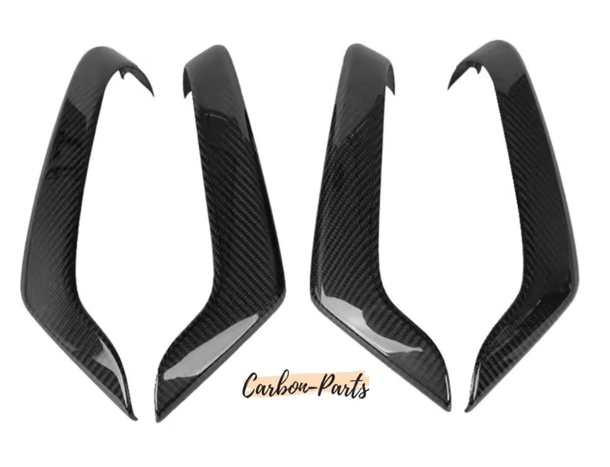 Echt-Carbon Dekor-Abdeckung für die Türgriffe im Mercedes CLA 35 & 45 AMG.