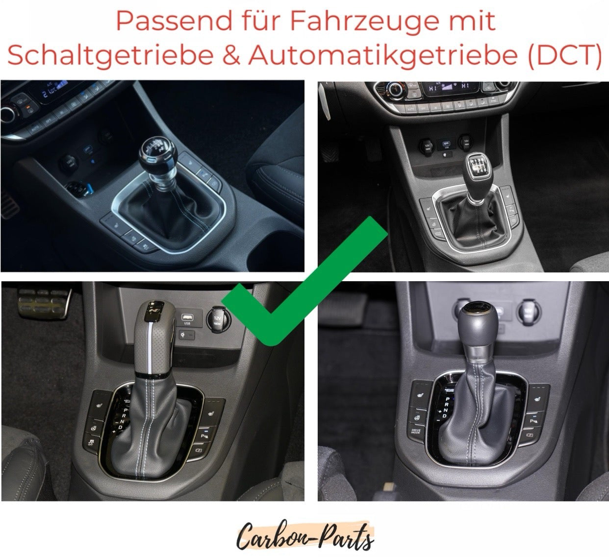Einfache Plug-and-Play Montage des Carbon-Covers im Hyundai i30 N-Performance.