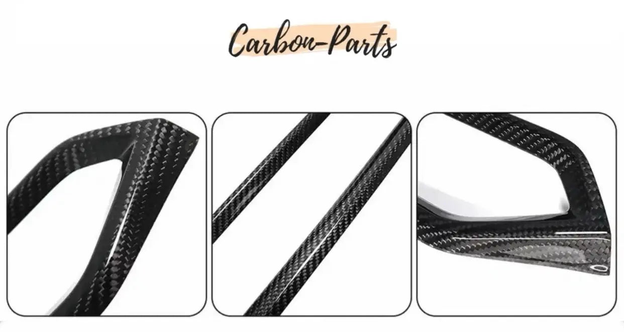 Echt-Carbon Rahmen Lüftungsdüse passend für BMW G-Serie (inklusive M-Modelle)      Bj. 2022-2024 Carbon-Parts