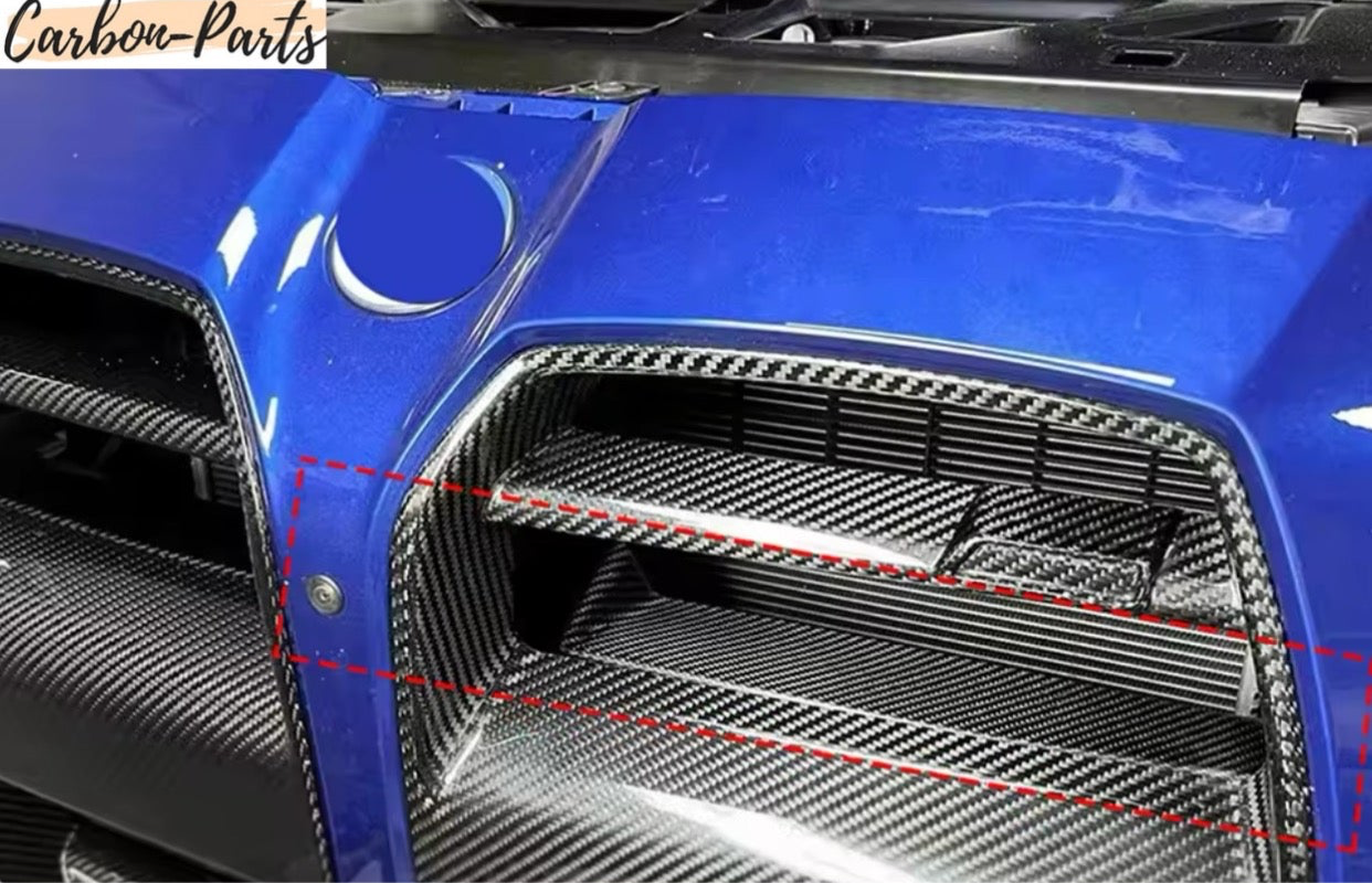 Millimetergenaue Passform der Carbon-Abdeckung für BMW M3 und M4 G-Serie.