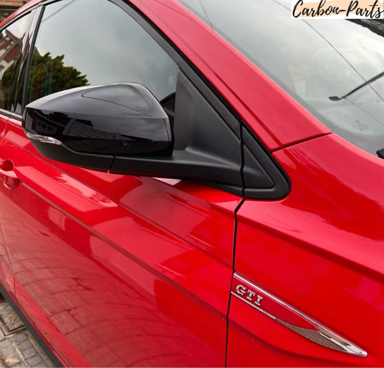 Passgenaue Spiegelkappen Clips für Audi A1 GB und VW Polo AW