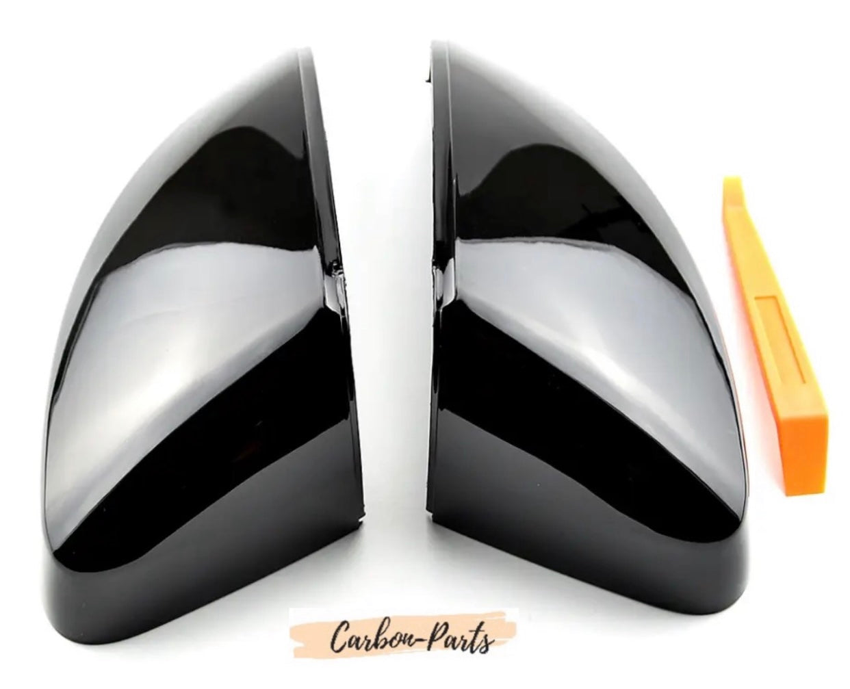Set Spiegelkappen Schwarz für Audi 8V – wähle deine Version (Side Assist ja/nein).