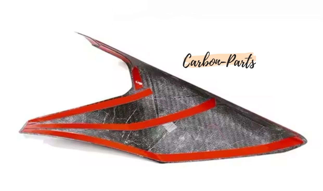 Echt-Carbon Cover für das Schaltzentrum der Toyota GR Supra A90 Modelle.