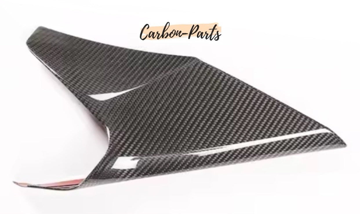 Echt-Carbon Cover für das Schaltzentrum der Toyota GR Supra A90 Modelle.