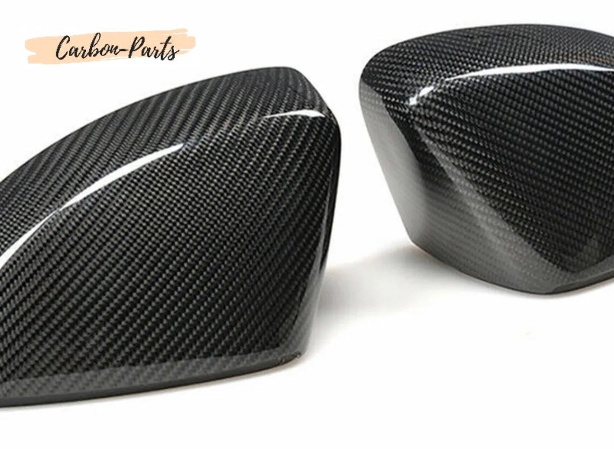 Gewichtsoptimierte Echt-Carbon Austauschkappen für Audi 8V Tuning.