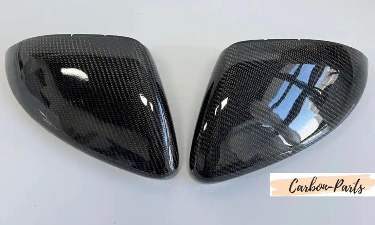 Hochwertiges Echt-Carbon Spiegelgehäuse für den VW Golf 7 R und R-Line.