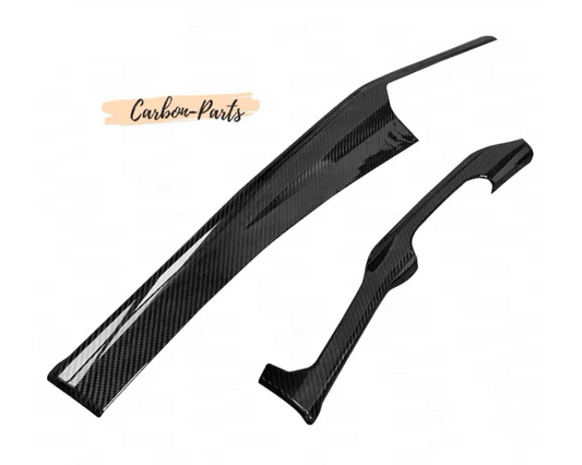 Echt-Carbon Armaturenbrett Cover Set passend für VW Golf 8 GTI, R, GTD und GTE.